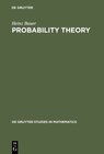 Buchcover Probability Theory