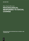 Buchcover Psychological Responses to Social Change