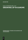 Buchcover Growing up in Europe