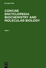 Buchcover Concise Encyclopedia Biochemistry and Molecular Biology