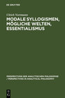 Buchcover Modale Syllogismen, mögliche Welten, Essentialismus
