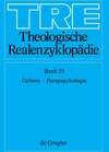 Buchcover Theologische Realenzyklopädie / Ochino - Parapsychologie