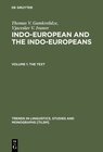Buchcover Indo-European and the Indo-Europeans