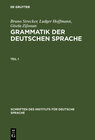 Buchcover Grammatik der deutschen Sprache