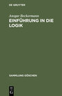 Buchcover Einführung in die Logik