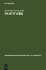 Buchcover Partitives