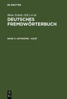Buchcover Deutsches Fremdwörterbuch / Antinomie - Azur