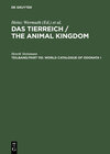 Buchcover Das Tierreich / The Animal Kingdom / World Catalogue of Odonata I