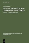 Buchcover Sociolinguistics in Japanese Contexts