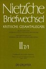 Buchcover Friedrich Nietzsche: Briefwechsel. Abteilung 2. Nachbericht zur zweiten Abteilung / Briefe von und an Friedrich Nietzsch