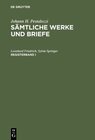 Buchcover Johann H. Pestalozzi: Sämtliche Werke und Briefe / Johann H. Pestalozzi: Sämtliche Werke und Briefe. Registerband 1