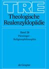 Buchcover Theologische Realenzyklopädie / Pürstinger - Religionsphilosophie