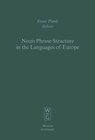 Buchcover Noun Phrase Structure in the Languages of Europe