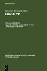 Buchcover Eurotyp / Tense and Aspect in the Languages of Europe
