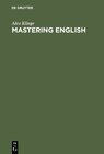 Buchcover Mastering English