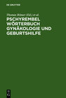 Buchcover Pschyrembel Wörterbuch Gynäkologie und Geburtshilfe