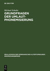 Buchcover Grundfragen der Umlautphonemisierung