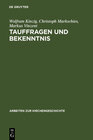 Buchcover Tauffragen und Bekenntnis