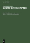 Buchcover Fabeln und Erzählungen