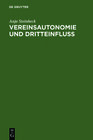 Buchcover Vereinsautonomie und Dritteinfluß