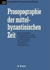 Buchcover Prosopographie der mittelbyzantinischen Zeit. 641-867 / Platon (# 6266) - Theophylaktos (# 8345)