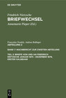 Buchcover Friedrich Nietzsche: Briefwechsel. Abteilung 2. Nachbericht zur zweiten Abteilung / Briefe von und an Friedrich Nietzsch