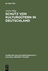 Buchcover Schutz von Kulturgütern in Deutschland