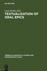 Buchcover Textualization of Oral Epics