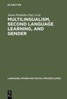 Buchcover Multilingualism, Second Language Learning, and Gender
