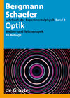 Buchcover Ludwig Bergmann; Clemens Schaefer: Lehrbuch der Experimentalphysik / Optik