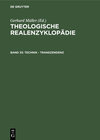 Buchcover Theologische Realenzyklopädie / Technik - Transzendenz
