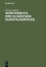 Buchcover Wörterbuch der Klinischen Kunstausdrücke