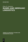 Buchcover Runes and Germanic Linguistics