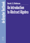 Buchcover An Introduction to Abstract Algebra
