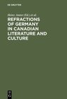 Buchcover Refractions of Germany in Canadian Literature and Culture