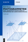 Buchcover Karl Kraus: Photogrammetrie / Photogrammetrie