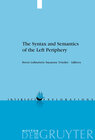 Buchcover The Syntax and Semantics of the Left Periphery