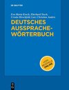 Buchcover Deutsches Aussprachewörterbuch