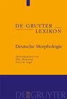 Buchcover Deutsche Morphologie