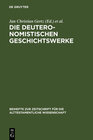 Buchcover Die deuteronomistischen Geschichtswerke