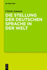 Buchcover Die Stellung der deutschen Sprache in der Welt
