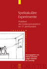 Buchcover Theatrum Scientiarum / Spektakuläre Experimente