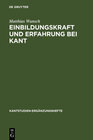 Buchcover Einbildungskraft und Erfahrung bei Kant