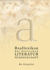 Buchcover Reallexikon der deutschen Literaturwissenschaft