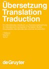 Buchcover Übersetzung - Translation - Traduction / Übersetzung - Translation - Traduction. 1. Teilband