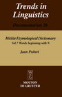 Buchcover Jaan Puhvel: Hittite Etymological Dictionary / Words beginning with N
