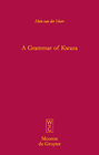 Buchcover A Grammar of Kwaza