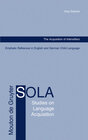 Buchcover The Acquisition of Intensifiers