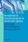 Buchcover Handbook of Communication in the Public Sphere