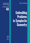 Buchcover Embedding Problems in Symplectic Geometry